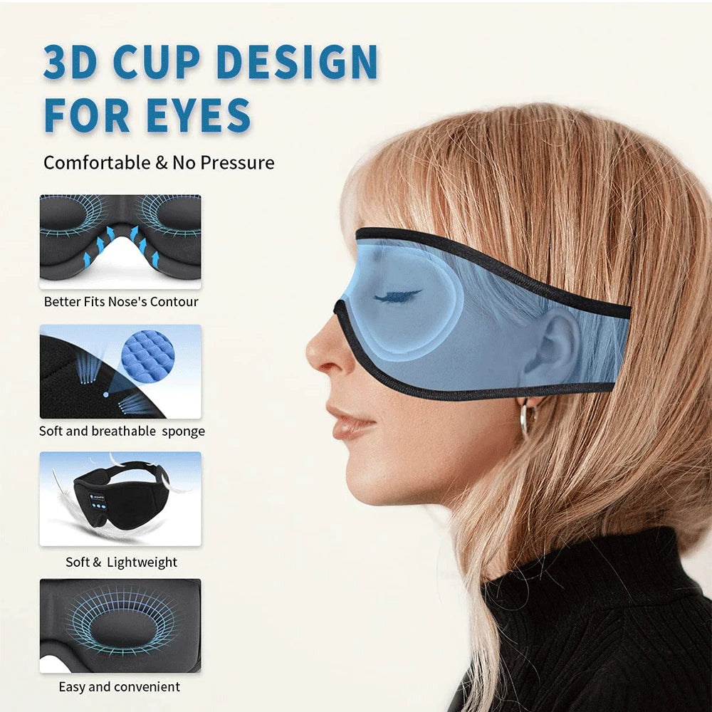 Optimal Sleep 3D Bluetooth Sleep Mask
