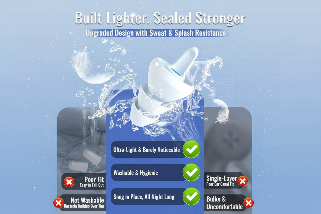 Optimal Sleep Noise Shield Pro Earplugs