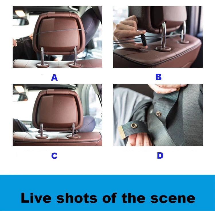 TravelComfort Super Soft Seat Belt Shoulder Pillow