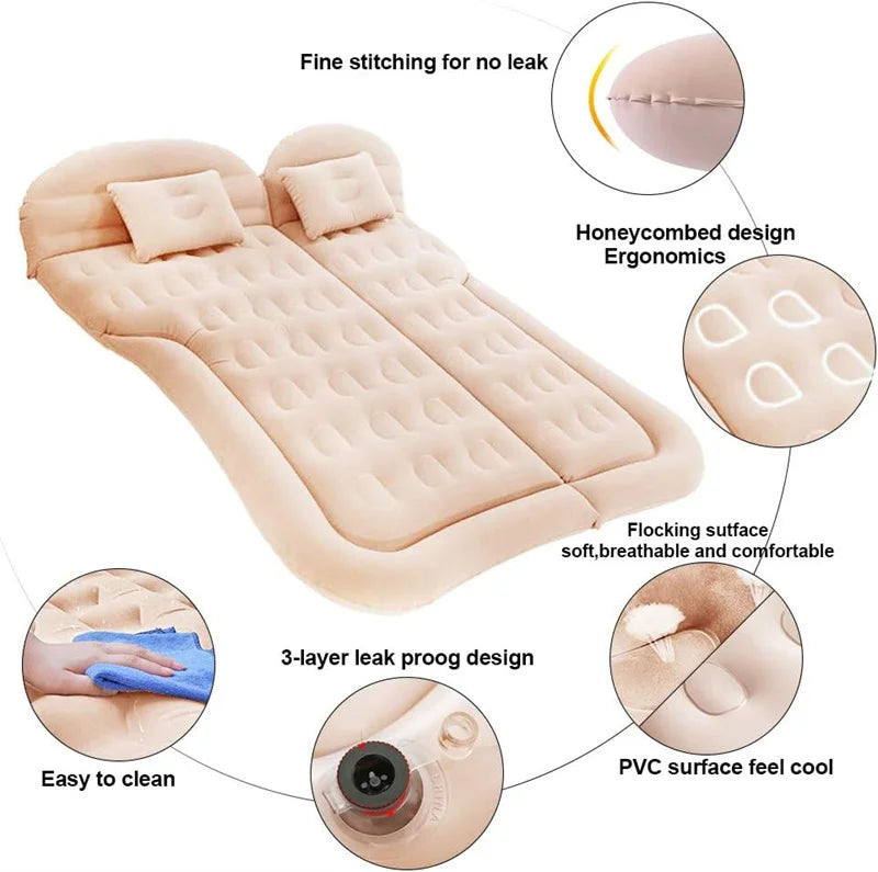 RoadSleep Inflatable Car Back Seat Mattress