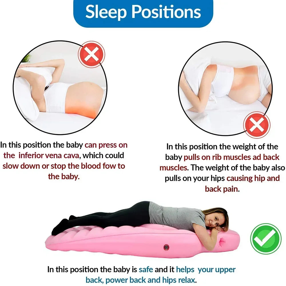 MamaAir Inflatable Pregnancy Support Mattress