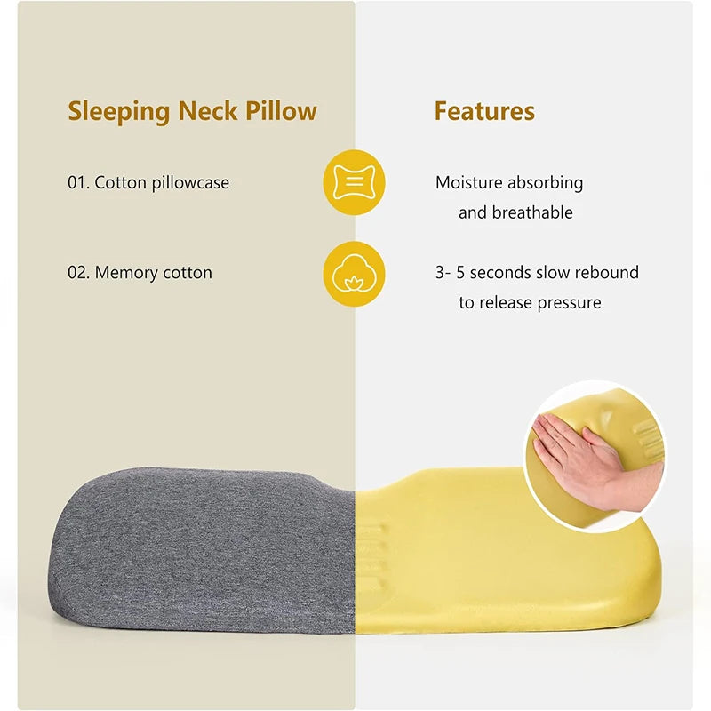 OrthoRest™ Cervical Memory Foam Pillow